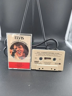 Elvis A Legendary Performer Volume 1 Cassette Tape Elvis Presley CAK-2705 EX  - Image 1 of 3
