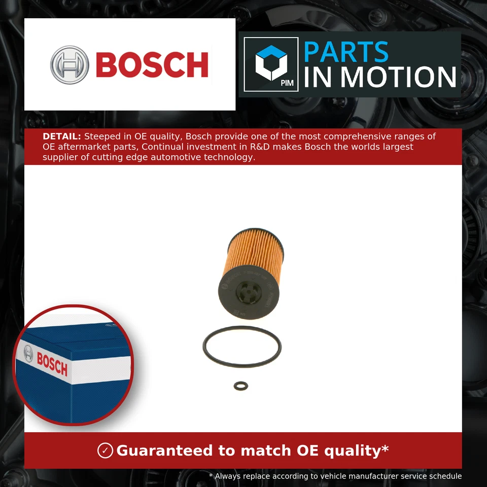 Oil Filter F026407157 Bosch 03N115562 03N115562B 65055046000 65055046002 P7157 - Image 1 of 4