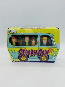 Vintage 2014 Scooby Doo Mystery Machine PEZ Dispenser 5 Piece Set RARE - Picture 1 of 4