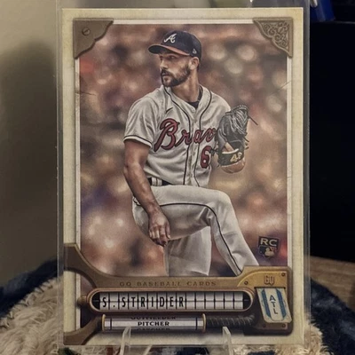 2022 Topps Gyspy Queen SPENCER STRIDER Rookie Card #44 Atlanta Braves - Image 1 of 2
