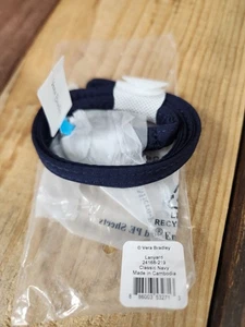 Vera Bradley Lanyard Classic Navy Microfiber NWT - Picture 1 of 2