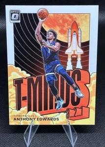 2021-22 Panini Donruss Optic Anthony Edwards T-Minus Insert Timberwolves - Picture 1 of 2
