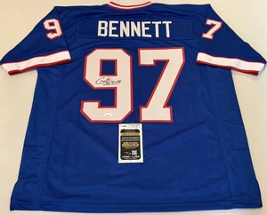 Cornelius Bennett Buffalo Bills signed Custom jersey autographed JSA COA - Picture 1 of 3