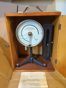 Balanza de torsión con estuche de madera - Escala de 0 a 1000 mgms - Sin probar - Imagen 1 de 24