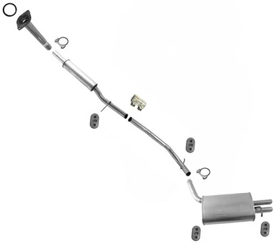 Resonator Muffler Pipe for Federal Emission 2008-2009 Ford Taurus X Model - Image 1 of 4