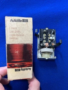 Interruptor de faros Ford Genuino NOS Autolite C20B-11654-A, SW-299 - Imagen 1 de 11