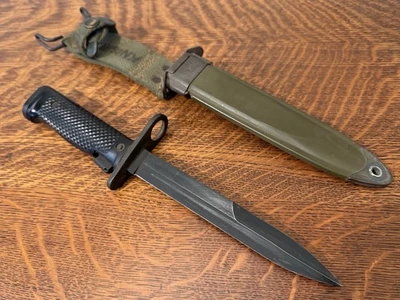 CUCHILLO BAYONETA IMPERIAL DE COLECCIÓN EE. UU. M6 USM8A1 V.P.CO. VAINA Foto 1 de 4