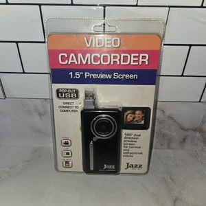 Jazz DV151 Video Camcorder Pop-Out USB Digital Recorder Black New Sealed - Picture 1 of 6