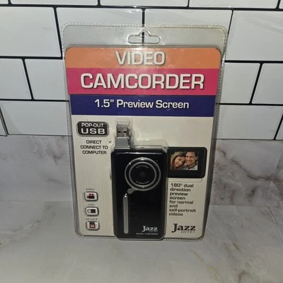 Jazz DV151 Video Camcorder Pop-Out USB Digital Recorder Black New Sealed - Image 1 of 4