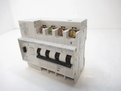 SIEMENS 5SU3 W NO 12 U 10A 4X poles and N Breaker assembly - Image 1 of 4