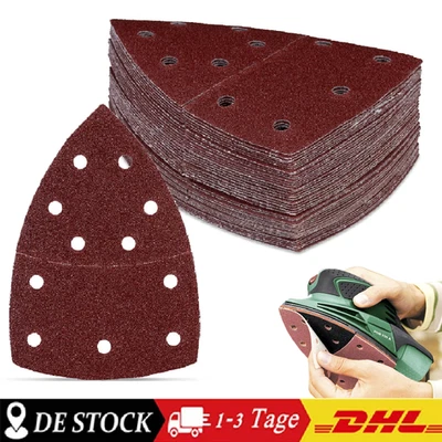 60/120x Schleifscheiben Set für Parkside  Multischleifer Schleifpapier Mix - Bild 1 von 4