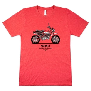 Camiseta clásica de motocicleta Honda Monkey - Imagen 1 de 5