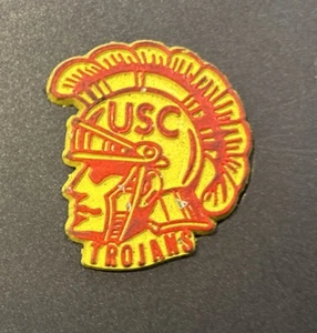 USC Trojaner Kühlschrankmagnet Vintage Gummi 2" 80er 90er Stehbrett - Bild 1 von 4