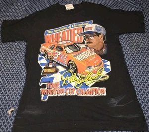 RARE VINTAGE 1997 Dale Earnhardt Wheaties Winston Cup Champion T Shirt SZ Medium - Picture 1 of 4
