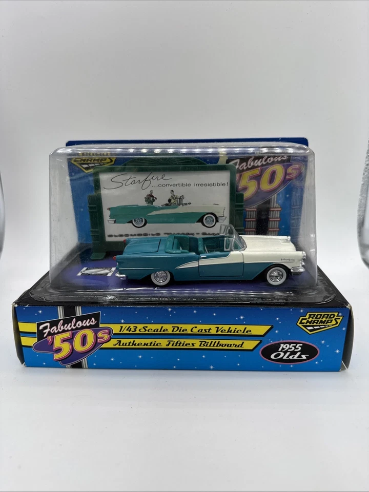 Fabulous 50s Road Champs -- 1955 Chevrolet Starfire Convertible -- 1/43 Scale - Image 1 of 1