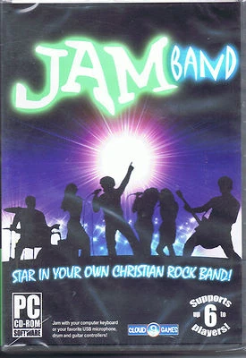 Brand New Jam Band PC CD-ROM By Cloud 9 Games Compatible w/Win 7/Vista/XP - Image 1 of 2
