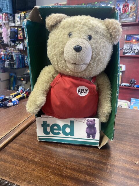 Brinquedo Pelúcia Urso Ted com Avental Vermelho: Filme Ted 2 Teddy