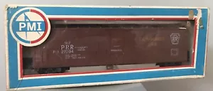 Neu HO SCALE PMI PENN RAILROAD 50' REEFER BOX CAR NO 6722 - Bild 1 von 5