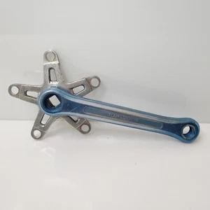 Rare Vintage 1982 Team Schwinn Suntour VX BMX Racing Crank Arm 170mm Blue - Picture 1 of 4