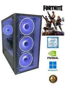 Gaming PC Intel i7 Nvidia GTX 1660 6GB Grafik 16gb Ram 500GB SSD Windows 11 - Bild 1 von 16