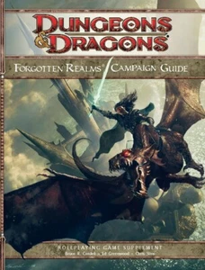 HARDCOVER 4e Forgotten Realms Campaign Guide AD&D 4th Edition - Imagen 1 de 6