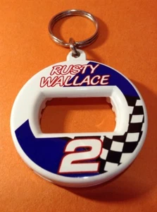 Bev Key Rusty Wallace Key Ring - Picture 1 of 12