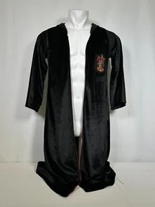 Harry Potter Rubie's Black Velvet Robe Gryffindor Wizarding World Men's LARGE - Picture 1 of 9