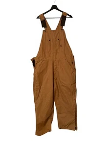 Pre-Owned Men’s XLS X-Large Short 42-44 Waist Berne B215BD Overalls - Picture 1 of 3