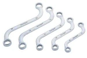 Blue Spot 04104 S Type Spanner Metric Set 10-19mm 5 Piece Chrome Vanadium - Picture 1 of 2