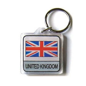 Schlüsselanhänger/Schlüsselring Großbritannien Flagge Acryl UK England. NEU IN VERPACKUNG KOSTENLOSER US-VERSAND - Bild 1 von 1