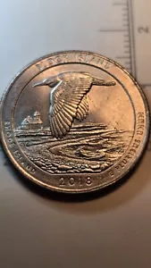 2018 P Block Island State Quarter Reverse Die Chips And DDR Errors Coin - Picture 1 of 7