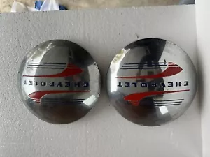 Set Of Four 1941-48 Chevy Hubcaps - Picture 1 of 7