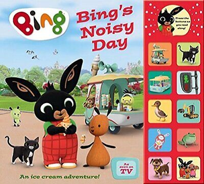 Bing’s Noisy Day: Interactive Sound Book (Bing) By , Hardcover Used Book, Good, • 6.31£
