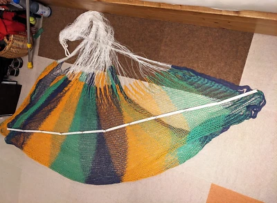 Hängematte Netzhängematte Schlafhängematte Mittelamerika, breit, gutes Geschenk  - Bild 1 von 2