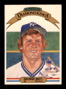 1982 Donruss #15 George Brett NM/NM+ Royals DK 243917