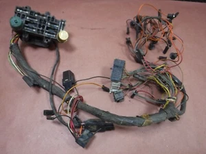 Jeep Cj5 CJ7 76-77 Under Dash Wiring Harness Glass Fuses Factory OEM Free Ship - Picture 1 of 10