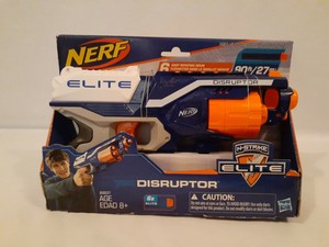 Nerf N-STRIKE Elite Disruptor 6-Dart Rotating Blaster Gun NIB - Summer Toy Gift