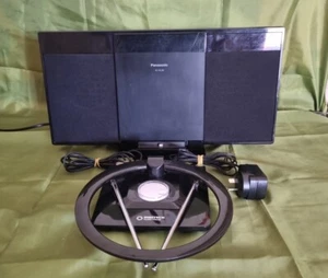 Panasonic SC-HC28 Slim Compact CD Radio IPod Micro System With Aerial Working - Picture 1 of 5