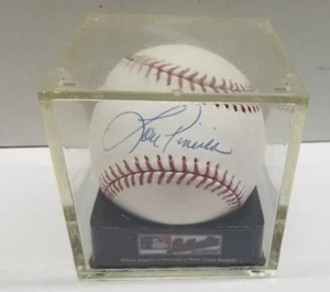 Lou Pinella Autographed Baseball Rawlings official ball and Rawlings cube - Picture 1 of 5