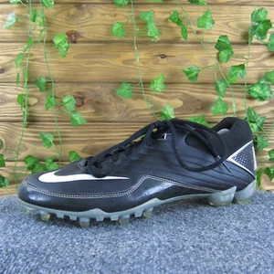 Nike Scarpe Calcio Uomo Tacchetti Speed TD 396237-011 Sneaker Nero Sintetico 13 Medium - Foto 1 di 6