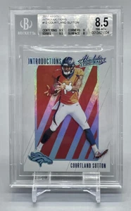❤️Courtland Sutton 2018 Rookie Card RC Introductions Absolute #12 BGS 8.5 - Bild 1 von 4