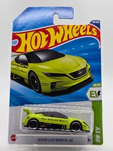 Hot Wheels 2025 Nissan Leaf Nismo RC02 HW EV Series Treasure Hunt Intl. Card - Picture 1 of 8