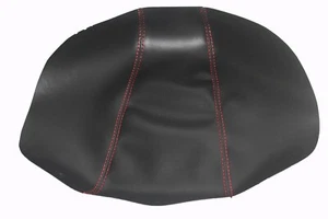 Fits 15-19 Nissan Maxima Vinyl Center Console Lid Armrest Cover w/Red Stitch - Bild 1 von 5