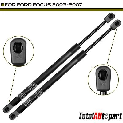 2x Puntales de amortiguador de soporte de elevación para Ford Focus 2003 2004-2007 hatchback portón trasero Foto 1 de 4