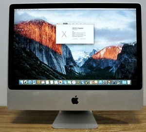 Apple iMac 3.06 GHz Core 2 Duo 24" 4 GB RAM 1.0 TB HD - Early 2008 - Picture 1 of 7