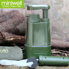 Bundeswehr NEW outdoor water filter miniwell L610 camping drinking water purifier