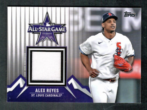 2021 Topps Update All-Star Stitches Jersey Alex Reyes St. Louis Cardinals