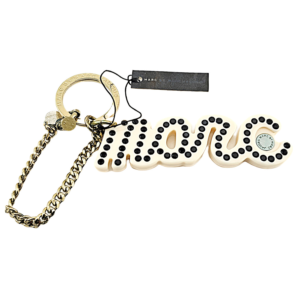Marc Jacobs キーチェーン Bundle Of Seven Black Marc Jacobs Key Ring Chain