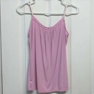 Ann Taylor helllila Viskosemischung Spaghettiträger Tank Top Gr. XS - Bild 1 von 6
