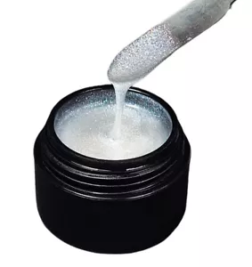 Premium UV Glittergel Rainbow White 5ml Gel Effektgel Glitter Nail Art Nr.270 - Bild 1 von 4